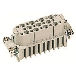 Harting 9210253111 | Han D Female Insert: Han D 25 Position F Insert Crimp