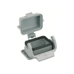 Harting 9300060302 | Han B Housings: Han B Base Panel 1 Lever Thermoplastic C