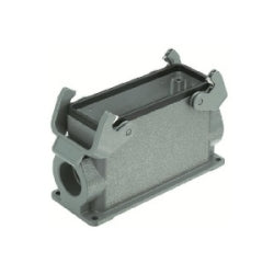 Harting 9300240230 | Han B Housings: Han B Base Surface HC 2 Levers 1 x Pg21