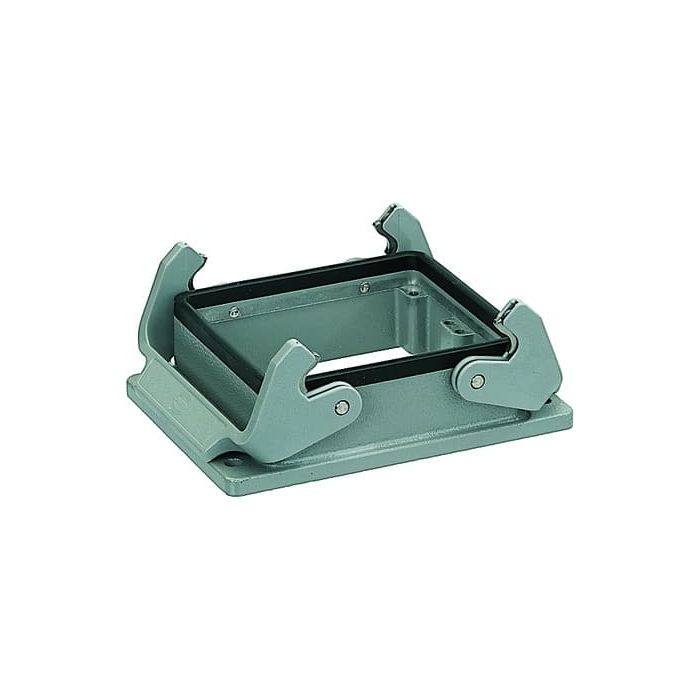 Harting 9300320301 | Han B Housings: Han 32B Base Panel 2 Levers