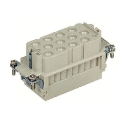 Harting 9320123101 | Han HSC Female Insert: Han HsC 12 Position Female Insert