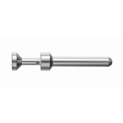 Harting 9330006127 | Han E Male Contact, AWG 26–22 (0.14–0.37 mm²), Silver