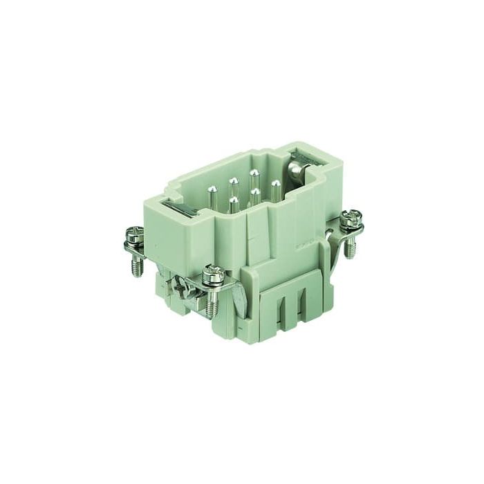Harting 9330062616 | Han E Male Insert: Han 6 ES-M Insert