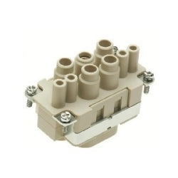 Harting 9380082701 | Han K Female Insert: Han K4/4-F 6-16mm Finger prot