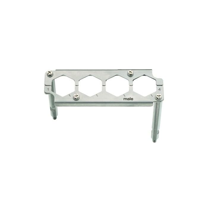 Harting 9400249913 | Han HPR Frame Male, 24 HPR EasyCon, 4xHC350