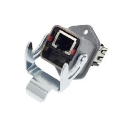 Harting 9452151102 | Han 3A RJ45 Panel Feed-Through, Metal, IP67