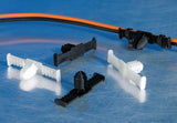 HellermannTyton 102-69067 | Bundling Clip with Arrowhead, 1.5" Long, 0.03 - 0.05" Panel Thickness, PA66HIRHS, Black, 500/pkg