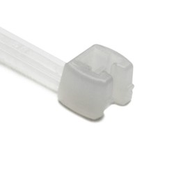 HellermannTyton 109-00007 | Q Tie, 7.7" Long, 18lb Tensile Strength, PA66, Natural, 100/pkg