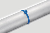 HellermannTyton 111-00698 | High-Temp Cable Tie, 5.9" Long, 30Lb Tensile Strength, Etfe, Blue, 100/Pkg