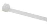 HellermannTyton 111-00815 | High-Temp Cable Tie, 8" Long, 50Lb Tensile Strength, Pa46, Natural, 100/Pkg