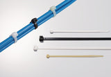 HellermannTyton 111-01569 | Cable Tie, 8" Long, 50Lb Tensile Strength, Pomuv, Black, 1000/Pkg