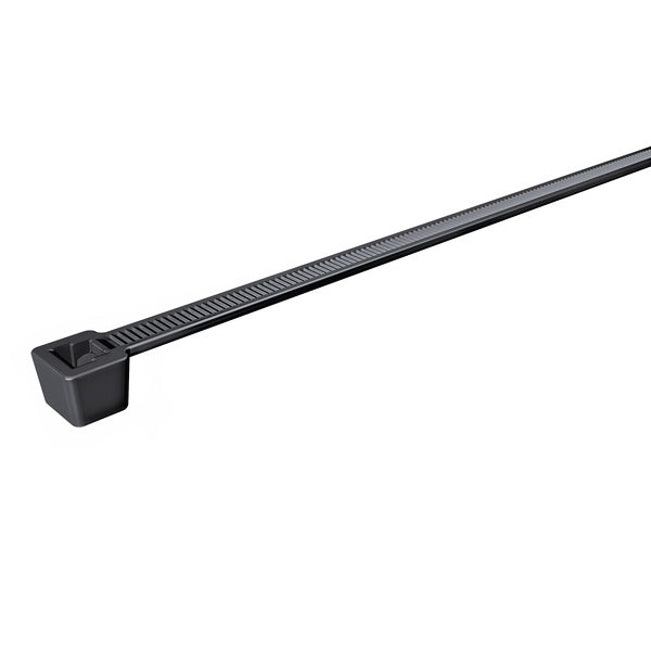 HellermannTyton 111-01571 | Cable Tie, 15.35" Long, 50lb Tensile Strength, POM, Black, 1000/pkg