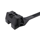 HellermannTyton 111-01671 | Aerial Support Tie, 12.4" Long, PA66HIRHSUV, Black, 500/bag