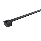HellermannTyton 111-02054 | High-Temp Cable Tie, 15.2" Long, UL Rated, 120lb Tensile Strength, PA66HIRHSUV, Black, 100/pkg