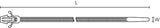 HellermannTyton 111-85395 | 1-Piece Cable Tie/Arrowhead Mount with Wings, 5.3" Long, Panel Thickness .24" - .26", 50lb, PA66HIRHS, Gray, 500/bag