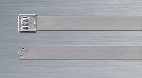 HellermannTyton 111-95279 | Stainless Steel Tie, 26.8" Long, 607lb Tensile Strength, SS316, Metal
