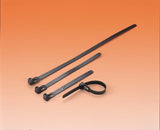 HellermannTyton 115-00049 | Releasable Cable Tie, Release Lever, 9.8" Long, 50lb Tensile Strength, PA66, Black, 100/pkg
