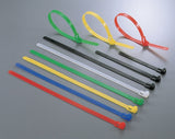 HellermannTyton 115-00054 | Releasable Cable Tie, Release Lever, 9.8" Long, 50lb Tensile Strength, PA66, Natural, 100/pkg