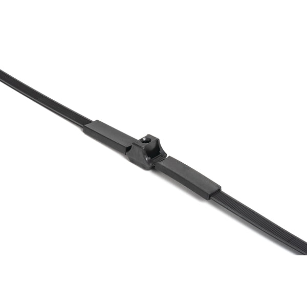 HellermannTyton 115-00145 | Dual Clamp Tie w/ Neoprene Sleeving, 0.25" Stud Dia., 150lb, PA66HIRHSUV, Black, 500/pkg