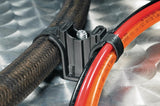 HellermannTyton 117-00012 | Stand Off Dual Clamp Tie, 20.10" Long, .31" Stud Dia, PA66HIRHSUV, Black, 250/pkg