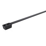 HellermannTyton 117-00018 | Double-Head Cable Tie, 6.3" Long, 50Lb Tensile Strength, Pa66, Black, 100/Pkg