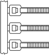 HellermannTyton 120-50009 | Bands of 50 or reels of 3500 cable ties for automated application.