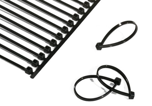 HellermannTyton 120-50010 | Cable Tie for Auto Tools on Reel 100 x 2.5 mm Black