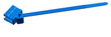 HellermannTyton 133-00059 | 1-Piece Cable Tie & Edge Clip, 3.5" Long, Ec5, Panel Thickness .04 - 0.12", 50 Lb, Pa66Hs, Black, 500/Bg