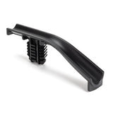 HellermannTyton 133-02353 | Bundling Clip, Angled, 65mm Long, .60-6.75mm Panel Thickness, PA66HIRHSUV, Black, 4000/ctn