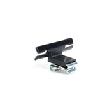 HellermannTyton 133-03524 | Edge Clip and Tape Clip, Panel Thickness .03" - .08", 1.43" Long, PA66HIRHSUV, Black, 4000/ctn