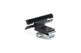 HellermannTyton 133-03524 | Edge Clip and Tape Clip, Panel Thickness .03" - .08", 1.43" Long, PA66HIRHSUV, Black, 4000/ctn
