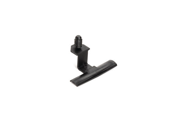 HellermannTyton 133-03836 | Standoff Bundling Clip, 1.4" Long, Panel Thickness .02-.19mm, PA66HIRHSUV, Black, 1500/ctn