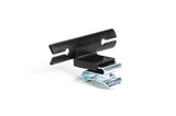 HellermannTyton 133-04257 | Edge Clip and Tape Clip, Panel Thickness .06" - .08 ", 1.43" Long, PA66HIRHSUV, Black, 4000/ctn