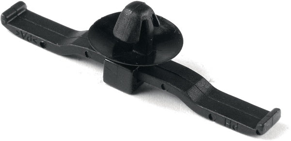 HellermannTyton 150-08110 | Bundling Clip with Arrowhead, 2.1" Long, 0.02 - 0.05" Panel Thickness, PA66HS, Black, 500/pkg