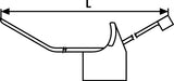 HellermannTyton 150-21299 | T50ROSSBS5 BLK HS