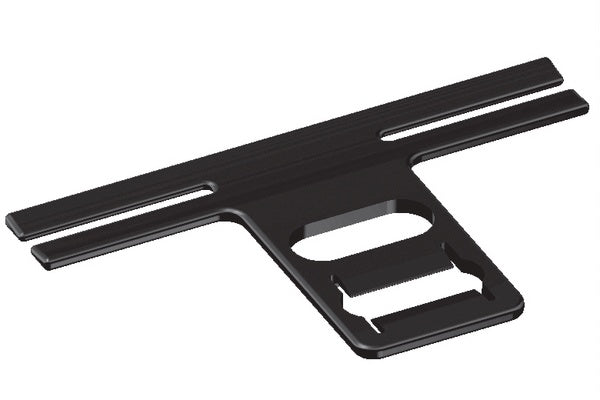 HellermannTyton 151-00017 | Bundling Clip, 2.2" Long, .02-.24mm Panel Thick, 7.0-12.0mm Hole Dia, PA66HIRHS, Black, 1000/pkg