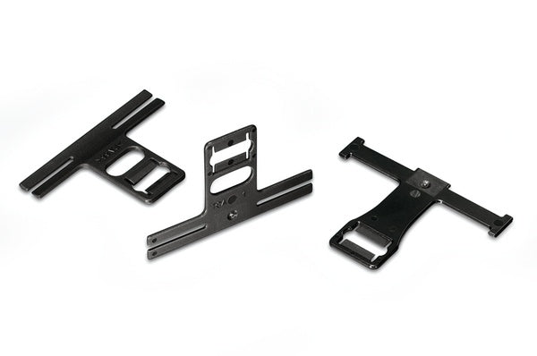 HellermannTyton 151-00017 | Bundling Clip, 2.2" Long, .02-.24mm Panel Thick, 7.0-12.0mm Hole Dia, PA66HIRHS, Black, 1000/pkg