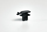 HellermannTyton 151-00180 | Conn. Clip With Oval Fir Tree, 0.6-6.0 Mm Panel Thick, 6.2X12.2 Mm Hole Dia, Pa66Hirhs, Black, 1000/Pkg