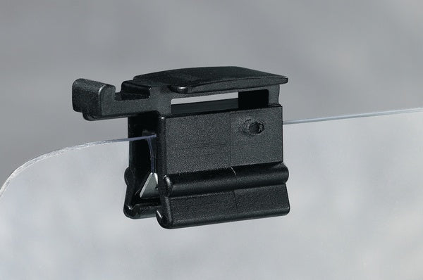 HellermannTyton 151-00464 | Connector Clip, Panel Thickness 1.0-3.0Mm, Pa66Hirhs, Black, 1000/Pkg