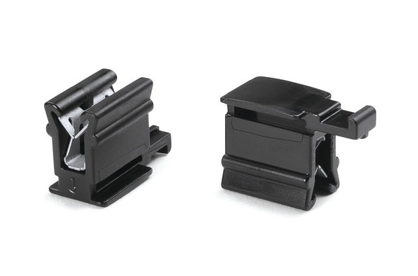 HellermannTyton 151-00464 | Connector Clip, Panel Thickness 1.0-3.0Mm, Pa66Hirhs, Black, 1000/Pkg