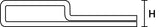 HellermannTyton 151-00837 | Stainless Steel Tie Mount, .16" Hole Dia, .39" Max Tie Width, Grade 316 SST, ML,