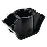 HellermannTyton 151-00973 | H-Mount for 0.375" standard bolts and Huck-Spin bolts, PA66HIRHSUV, Black, 900/pkg