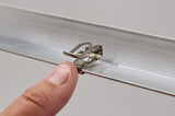 HellermannTyton 151-00982 | Heavy Duty Metal Edge Clip, 1–3Mm Panel Thickness, 5–7.6Mm Cable Range, Ss304, 100/Bg