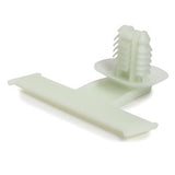 HellermannTyton 151-00992 | Standoff Bundling Clip, 1.98" Long, Panel Thickness 0.02-0.27", PA66HIRHS, Black, 3000/carton
