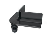 HellermannTyton 151-01051 | Mini Channel, 90-Degree Fir Tree FT6B, PA66HIRHS, Black, 4000/box