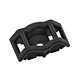 HellermannTyton 151-01122 | Low Profile Screw Mount, 1.8" X 0.98", 0.25" Hole, Pa66Hirhsuv, Black, 500/Pkg