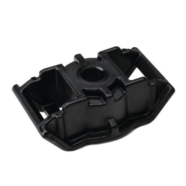 HellermannTyton 151-01122 | Low Profile Screw Mount, 1.8" X 0.98", 0.25" Hole, Pa66Hirhsuv, Black, 500/Pkg