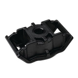 HellermannTyton 151-01122 | Low Profile Screw Mount, 1.8" X 0.98", 0.25" Hole, Pa66Hirhsuv, Black, 500/Pkg
