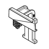 HellermannTyton 151-01126 | Standoff Bundling Clip, 1.7" Long, Panel Thickness .02"-.23", PA66HIRHS, Black, 5000/box