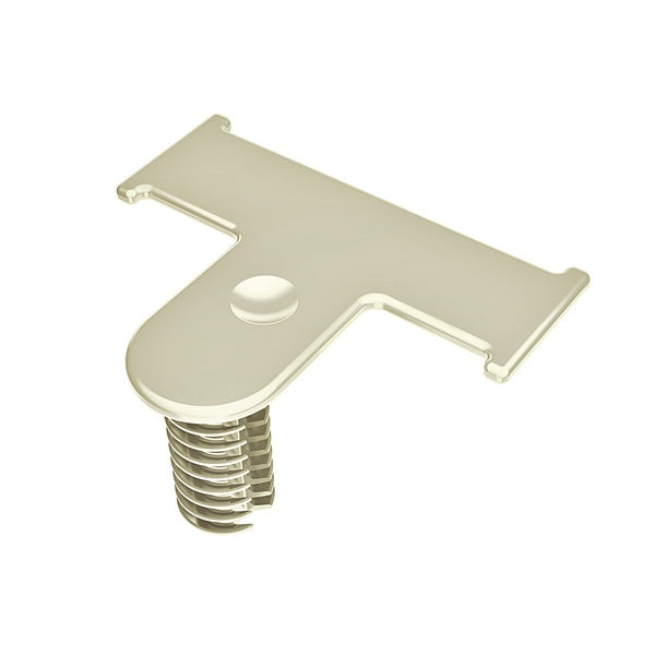HellermannTyton 151-01154 | Standoff Bundling Clip, 1.4" Long, Panel Thickness .02"-.09", PA66HIRHS, Natural, 5000/box